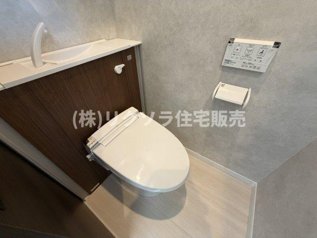 西安威1丁目　未入居一戸建てのトイレ