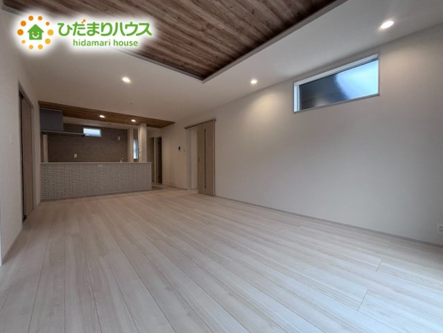 北本市中丸7丁目　新築平屋戸建　ブルーミング07の居間・リビング