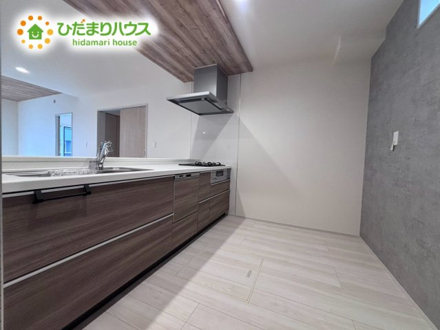 北本市中丸7丁目　新築平屋戸建　ブルーミング07のキッチン