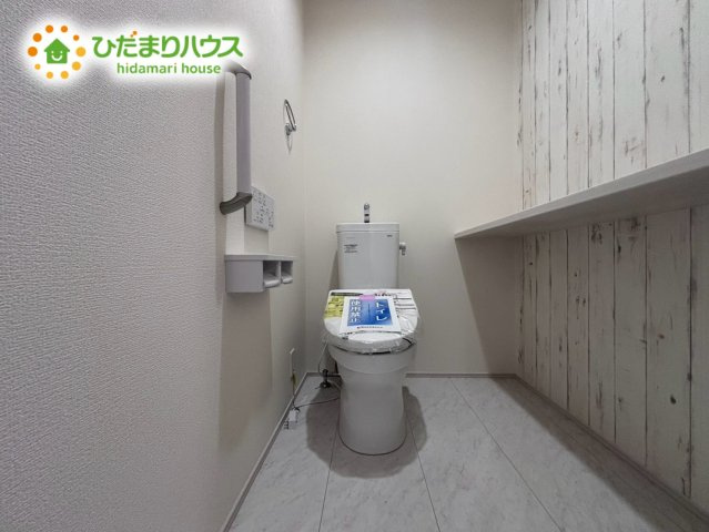 北本市中丸7丁目　新築平屋戸建　ブルーミング07のトイレ