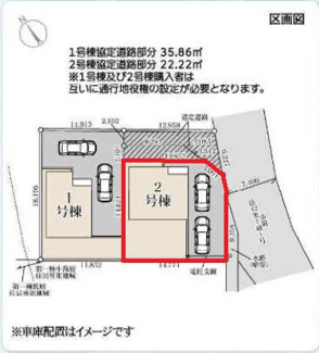 【区画図】 | Livele Garden.S古河諸川第13　 | 雨の日の洗濯も安心♪換気乾燥暖房機を完備した1坪サイズのシステムバスです
