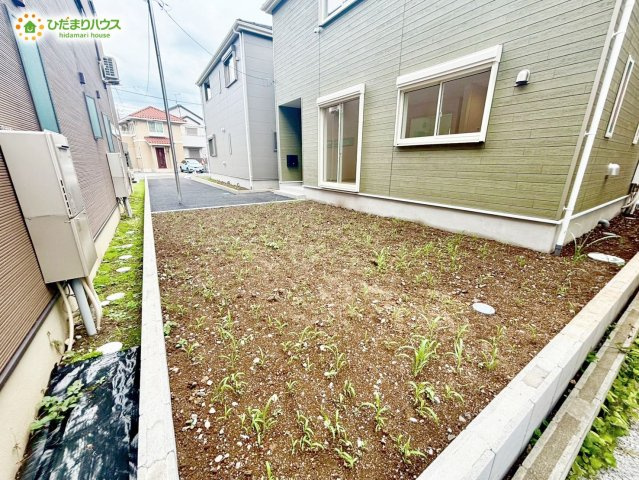 野田市野田第12　新築戸建　2号棟の庭|お子様の元気なお外遊びも、自宅のお庭なら安心ですね(^^♪						
