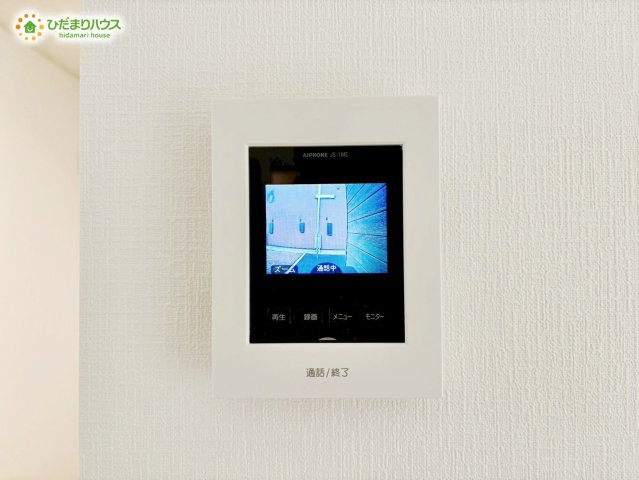 野田市野田第12　新築戸建　2号棟の防犯設備|お子様のお留守番にも安心なTVモニター付きインターホン(^^♪						

