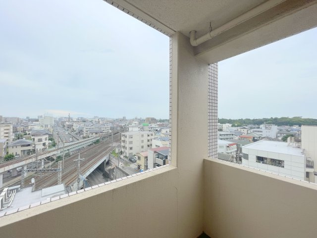 ライオンズプラザ大宮第2の展望|バルコニーからの眺望