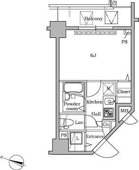 レジディア広尾Ⅱ