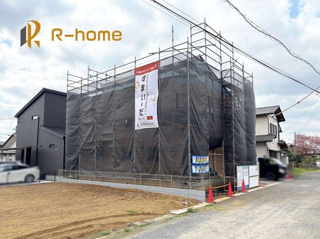 石岡市石岡3期　新築戸建て　1号棟の外観|ご予約を頂ければ、『平日』はもちろん『早朝』や『夜間』もご見学可能です♪お気軽にお申し付けください♪