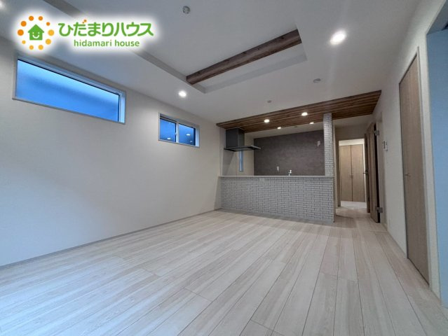 北本市中丸7丁目　新築戸建　ブルーミング09の居間・リビング