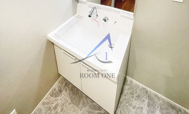 仮称）メゾン　ド　ココルソレイユの洗面所|洗面台です。