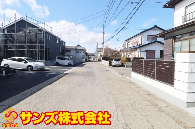 郡山市並木５丁目　　　　５号棟　　　大島小学校、郡山第５中学区の外観|北側前面道路