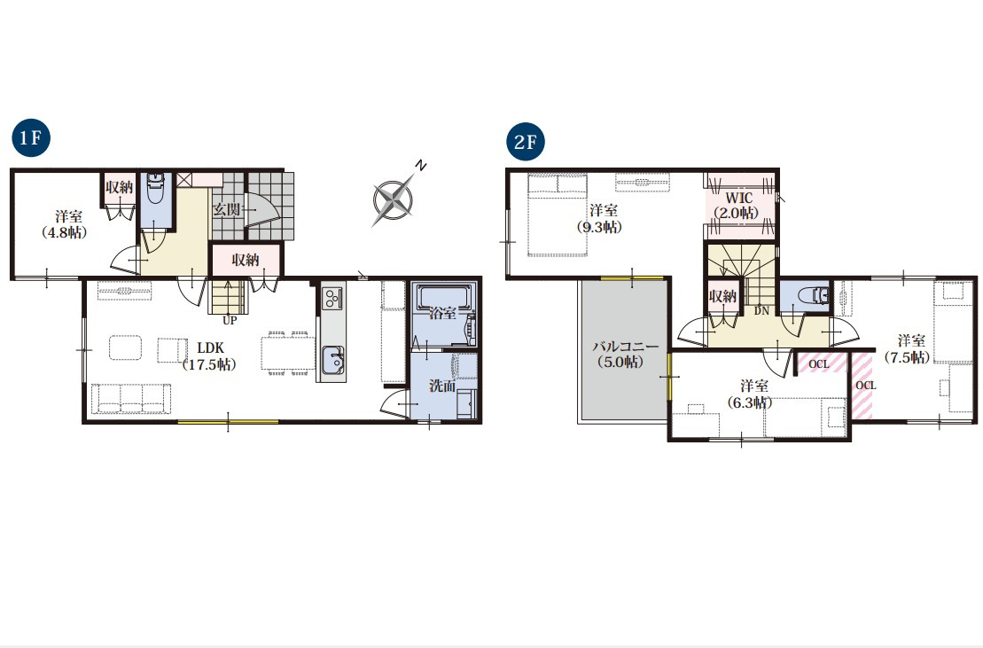 売土地　富士市宮島８期　全3区画　3号地166.17㎡（50.26坪）