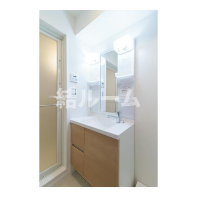 文京区関口１丁目の賃貸マンションの洗面所