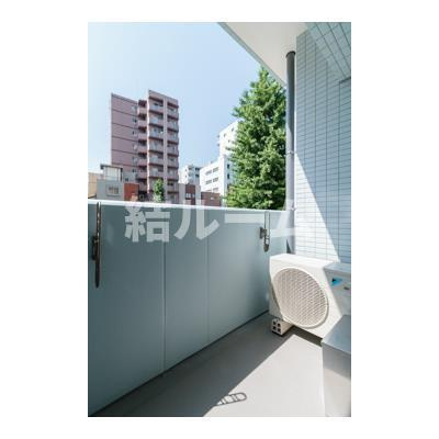 文京区関口１丁目の賃貸マンションのバルコニー