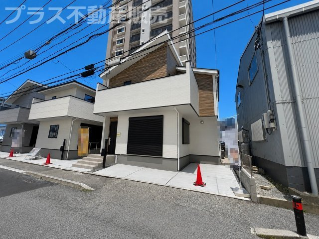 【外観】 | 福岡市東区原田4丁目3期　3号棟（全3棟）【仲介手数料無料・0円】 | 現地写真。同じ物件を見るなら、プラス不動産販売にお任せ下さい。