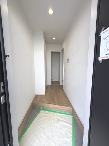 【玄関】 | 福岡市東区原田4丁目3期　3号棟（全3棟）【仲介手数料無料・0円】 | 現地写真。