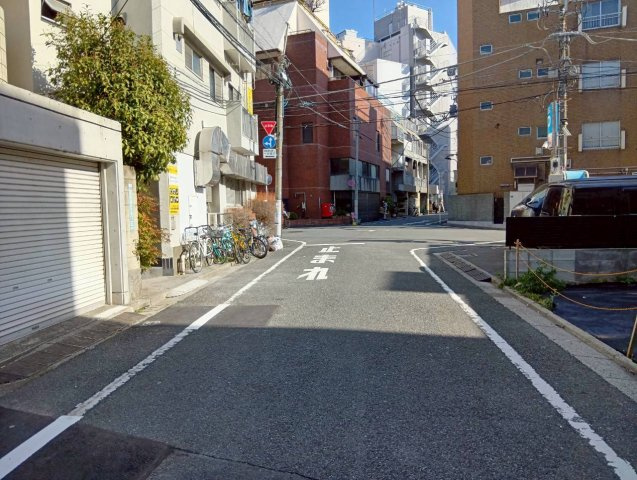 豊島区東池袋　建築条件なし売地の前面道路含む現地写真|令和8年3月14日撮影