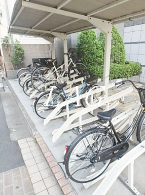 【その他共用部分】 | ガラ・シティ大森 | 自転車置き場です。