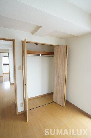 熊本市南区田井島１丁目の賃貸マンションの収納|写真は反転タイプになります。
