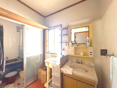 【脱衣所】 | 富里市七栄　広々バルコニー付き戸建て