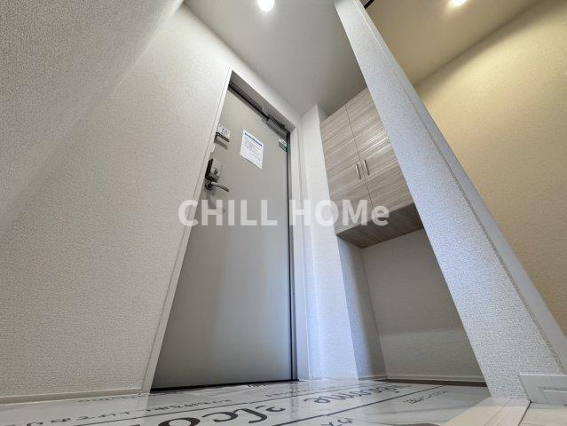 ルミナスプレイスの玄関|当社、チルホームのHPもご覧ください(^^)/物件情報多数♪