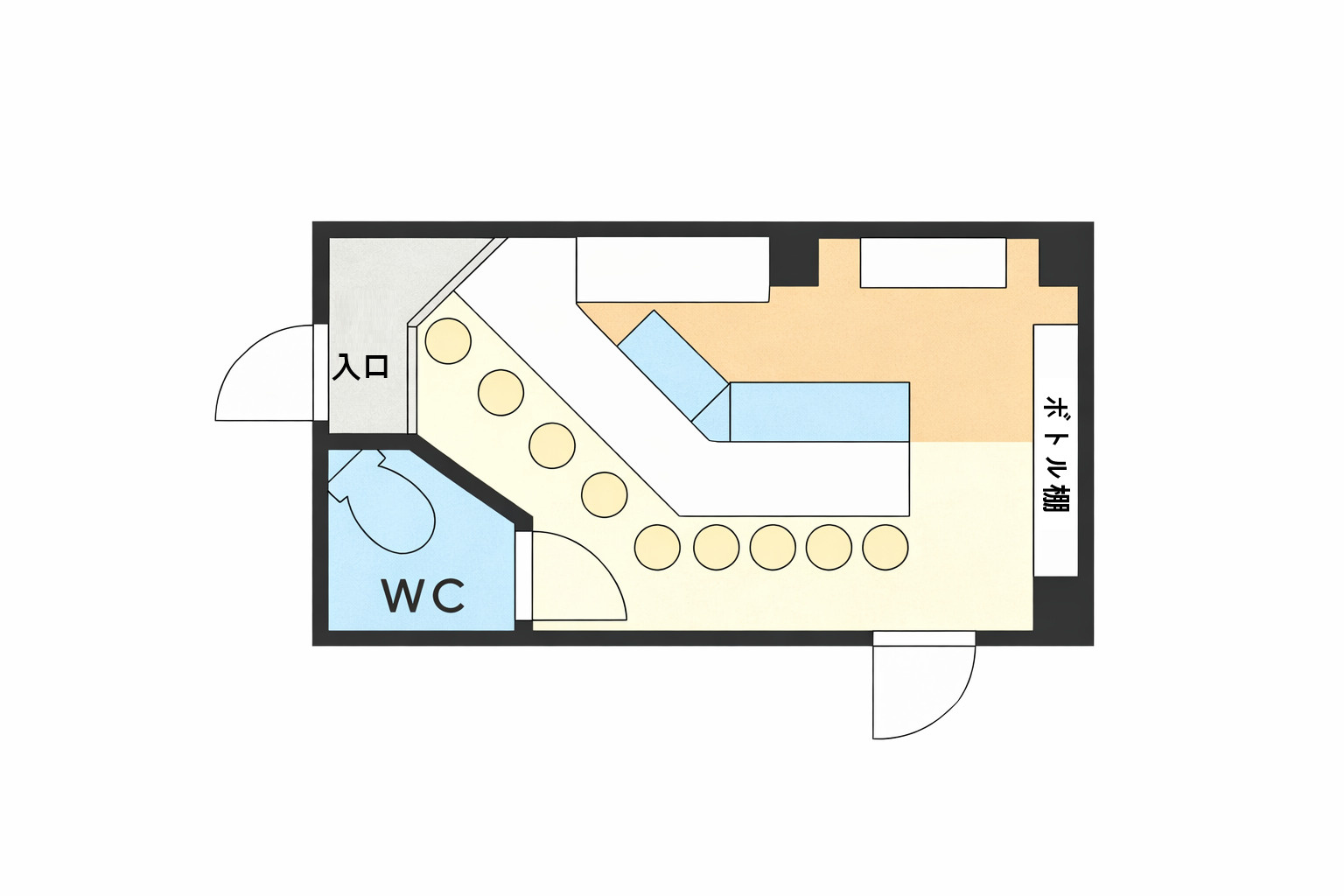 加賀屋プラザ志ビル１０の間取り