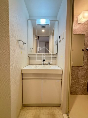 S-RESIDENCE阿波座WESTの洗面所