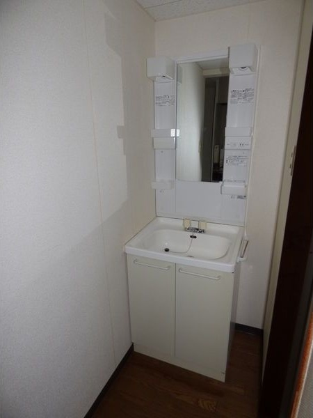 パルテネール北及Sの洗面所