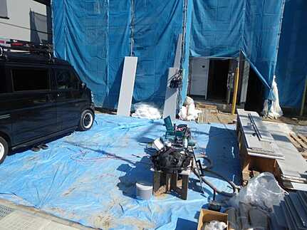 広島市安佐北区深川7丁目　新築一戸建て(全5棟)の外観