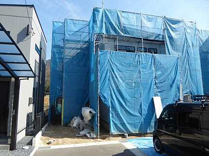 広島市安佐北区深川7丁目　新築一戸建て(全5棟)の外観