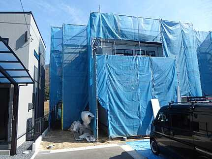 広島市安佐北区深川7丁目　新築一戸建て(全5棟)の外観