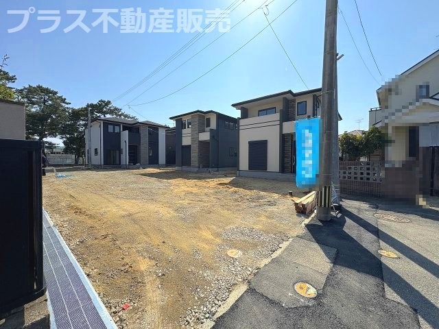 【外観】 | 福岡市東区三苫1丁目2期　1号棟（全4棟）【仲介手数料無料・0円】 | プラス不動産販売なら、現場の全ての棟をまとめてご見学頂けます。
