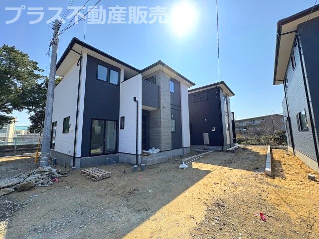 【外観】 | 福岡市東区三苫1丁目2期　1号棟（全4棟）【仲介手数料無料・0円】 | 施工例。施工例は完成時と異なる場合があります。