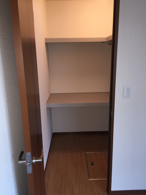 スカイハイツⅠの収納|ウォークインです！荷物の多い方も納得！