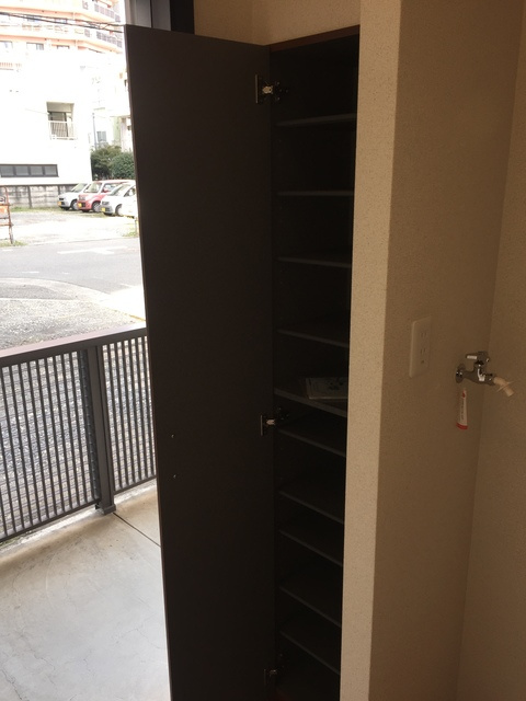 スカイハイツⅠの収納|下駄箱です。タップリ入ります。