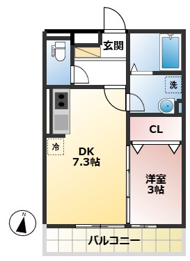 利根レジデンスの間取り