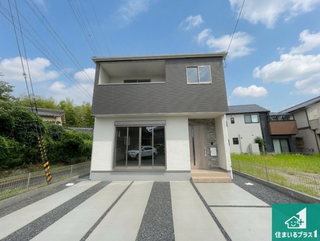 ★1(土)2(日)現地見学可能！★相楽郡精華町菱田西川原　ラスト1邸の外観|お客様に長く安心して住んでいだだける事にこだわった家づくり！住んでからのアフターサービスにもしっかりと取り組んでいます！