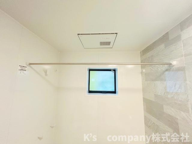 茅ヶ崎市東海岸南3丁目　新築戸建　2号棟の設備|長雨の続く時期のお洗濯物の心配を解消できる浴室乾燥機☆