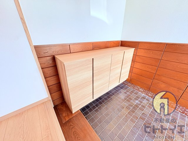 中古住宅)八女市酒井田の玄関