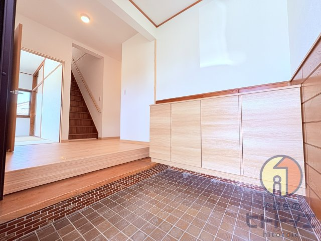 中古住宅)八女市酒井田の玄関