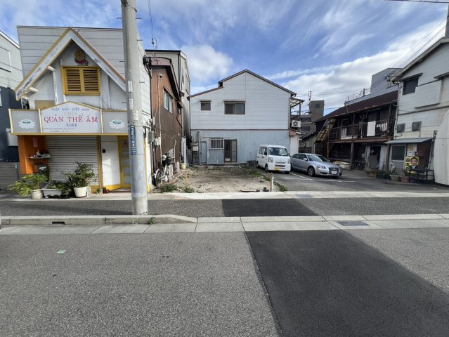 神戸市長田区海運町８丁目の前面道路含む現地写真