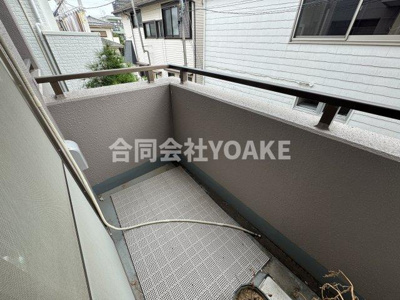 【バルコニー】 | ドリームハイツ南林間 | 画像は別部屋のものです。相違がある場合、現況優先。