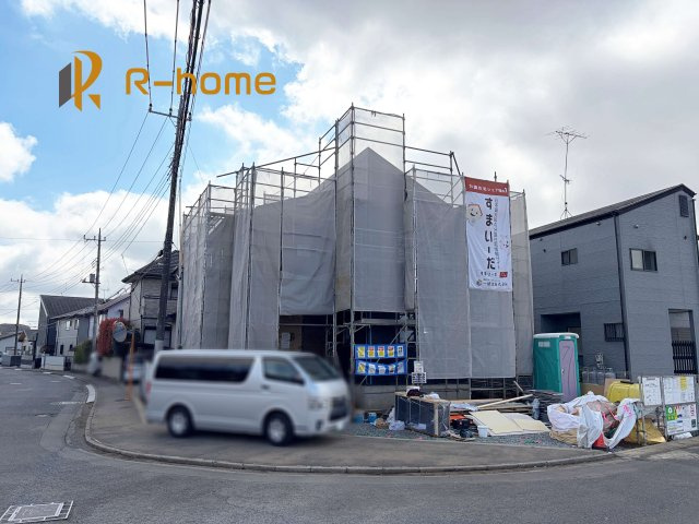 小美玉市清風台団地6期　新築戸建て　1号棟の外観|ご予約を頂ければ、『平日』はもちろん『早朝』や『夜間』もご見学可能です♪お気軽にお申し付けください♪