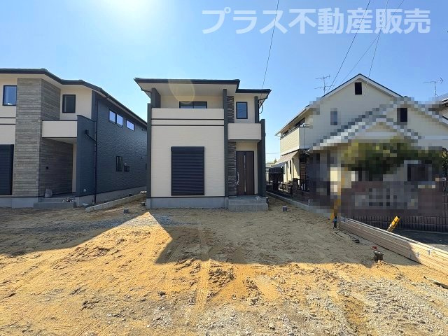 【外観】 | 福岡市東区三苫1丁目2期　4号棟（全4棟）【仲介手数料無料・0円】 | プラス不動産販売なら、現場の全ての棟をまとめてご見学頂けます。