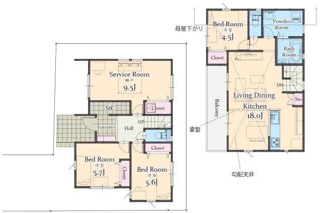 名瀬町新築戸建B号棟の画像