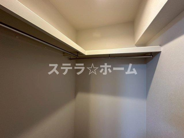 星和プラネタウン千里南第1期B棟の収納|大きなものも収納できそうです