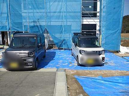 広島市安佐北区深川7丁目　新築一戸建て(全5棟)の外観