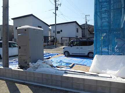 広島市安佐北区深川7丁目　新築一戸建て(全5棟)の外観
