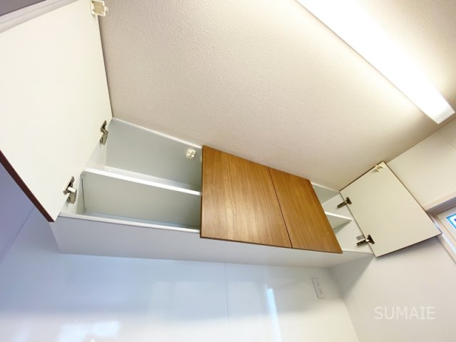 サンハイツの収納|キッチンの吊戸棚です！