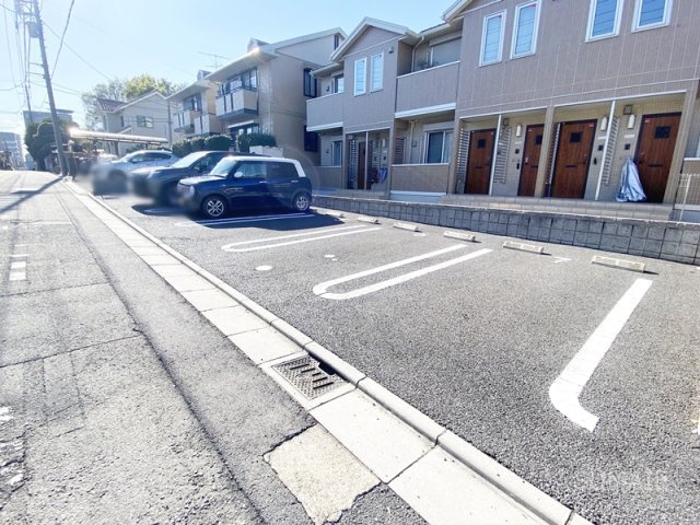 サンハイツの駐車場|敷地内駐車場！