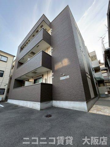 大阪市都島区内代町２丁目のアパートの外観