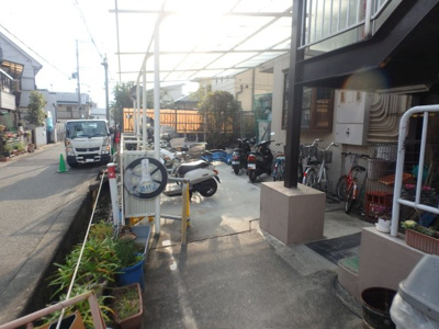 【その他共用部分】 | キャトルセゾン | 駐輪スペースです